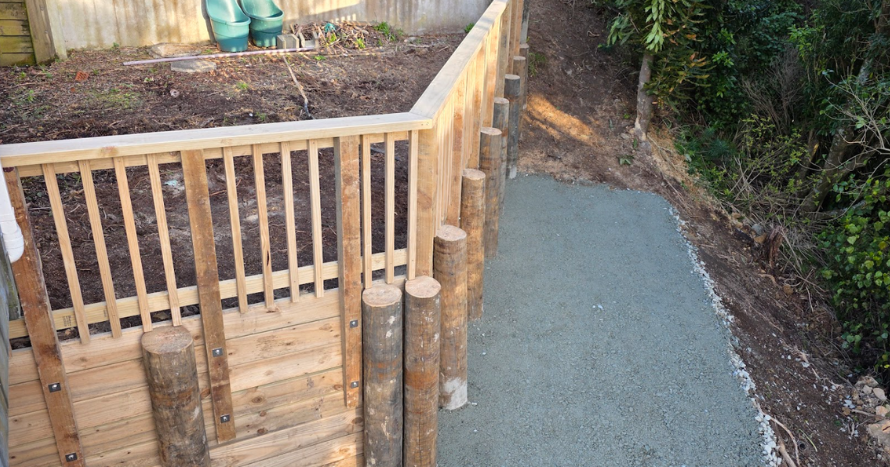 Retaining walls - LGW Contracting Nelson, Tasman, Marlborough